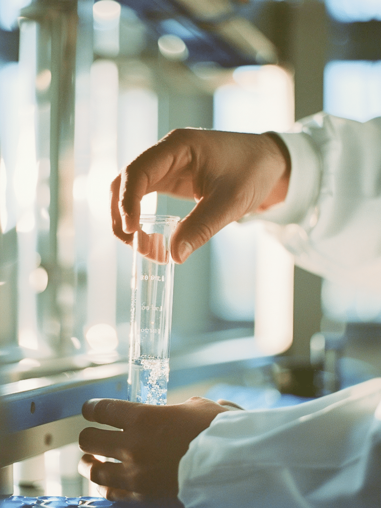 Background-Bild: Angewandte Chemie im Labor